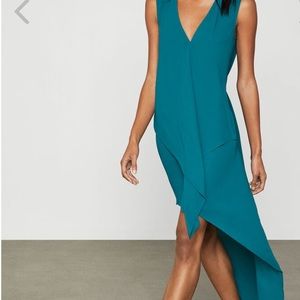 NWT BCBG - Tara cascade flutter dresss